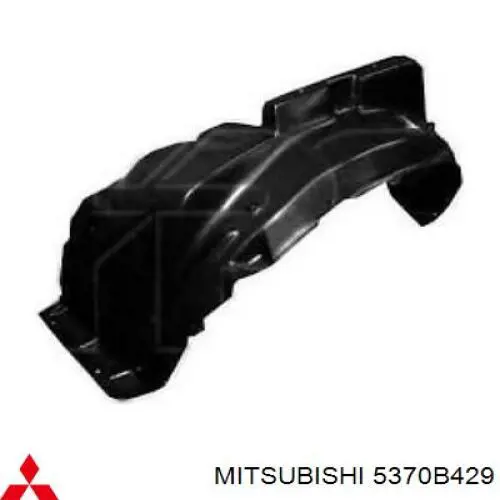 Підкрилок заднього крила, лівий задній Mitsubishi 5370B429 ціна, від 10.72 USD