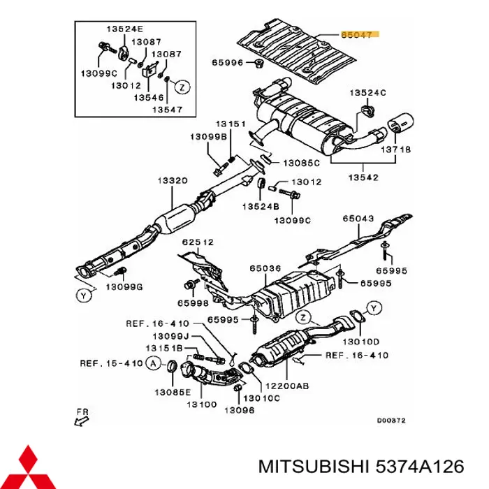  5374A017 Mitsubishi