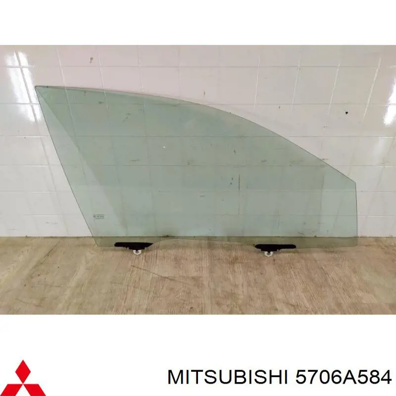 Скло передньої правої двері Mitsubishi 5706B134 ціна, від 25.34 USD
