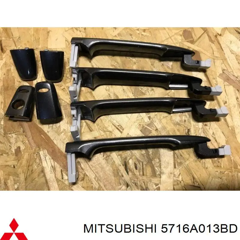 Ручка задньої двері зовнішня ліва Mitsubishi ASX (GA) (Міцубісі Асх)