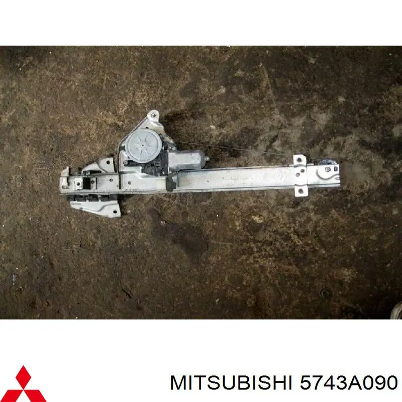 Механізм склопідйомника двері задньої, правої Mitsubishi 5743A090 ціна, від 15.20 USD