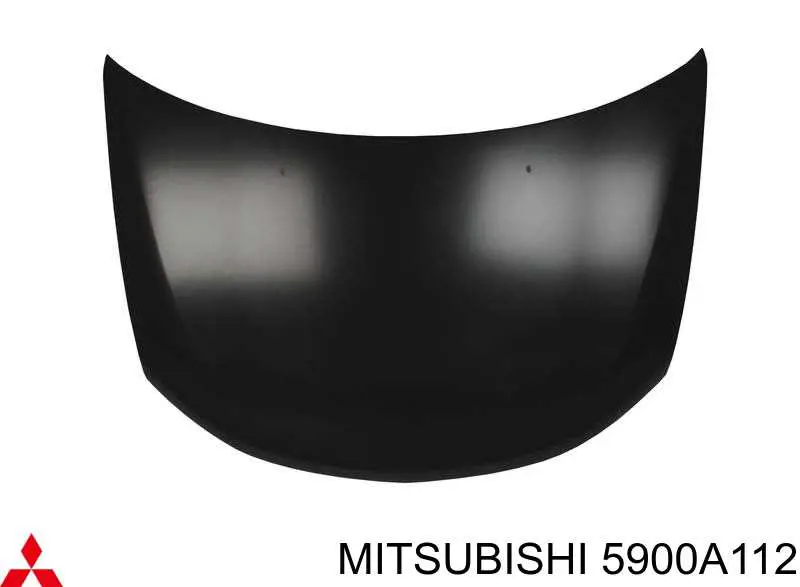 Капот Mitsubishi 5900A112 ціна, від 181.57 USD