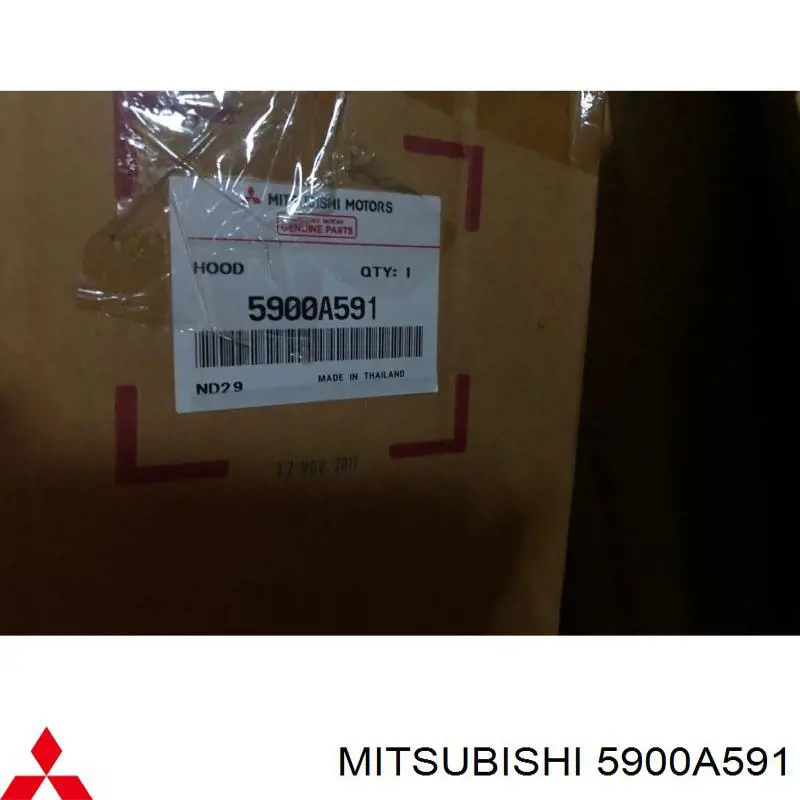 5900A591 Mitsubishi Капот