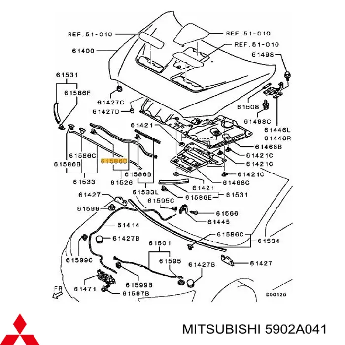 Купити 5902A041 Mitsubishi 