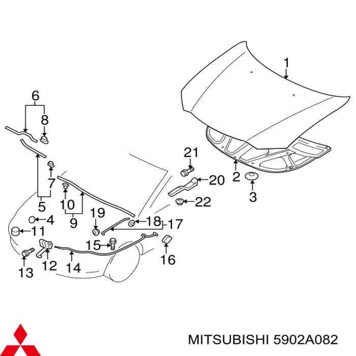 5902A082 Mitsubishi 