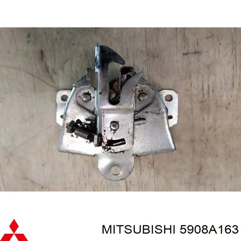 5908A163 Mitsubishi Запор капота (замок і привід замка капота)