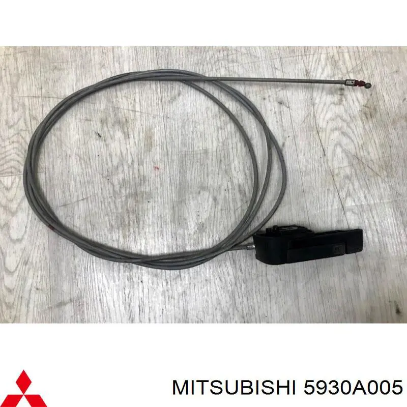5930A005 Mitsubishi Ручка приводу відкриття кришки багажника/задніх дверей із салону