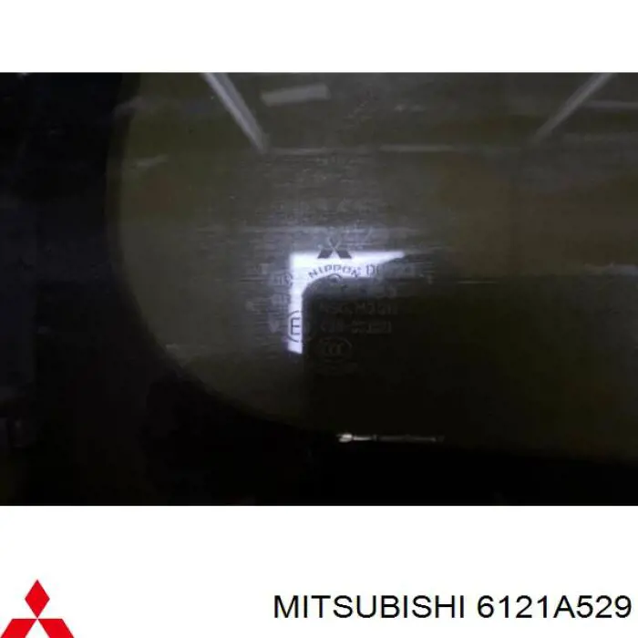 Купити 6121A216 Mitsubishi Скло багажного відсіку, праве