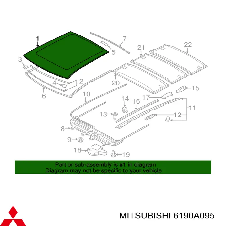  6190A052 Mitsubishi