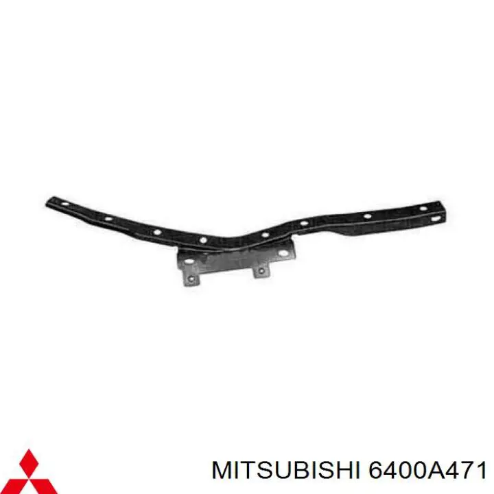 6400A471 Mitsubishi Лівий кронштейн переднього бампера