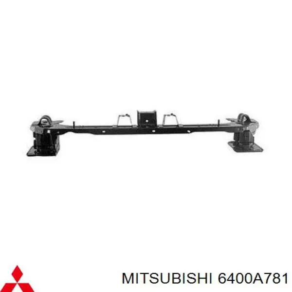 6400A781 Mitsubishi підсилювач бампера переднього