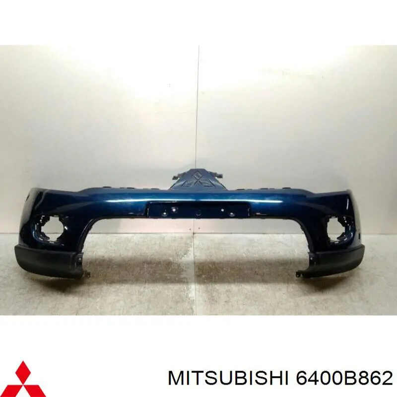 6400B862 Mitsubishi бампер передній