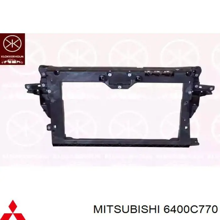 6400C770 Mitsubishi Бампер передній в зборі