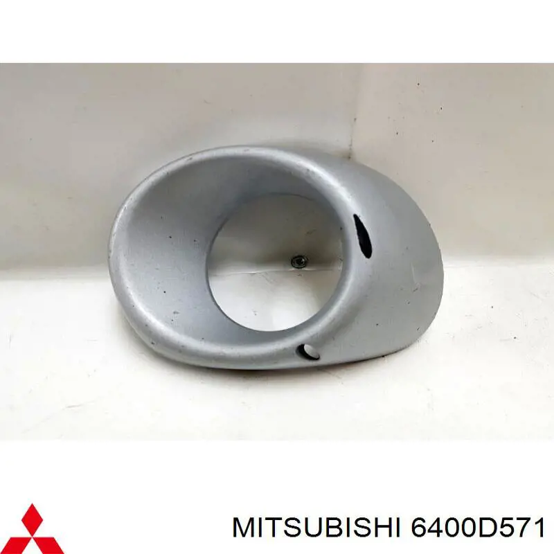 Ободок/окантовка фари протитуманної, лівий Mitsubishi 6400D571 ціна, від 9.17 USD