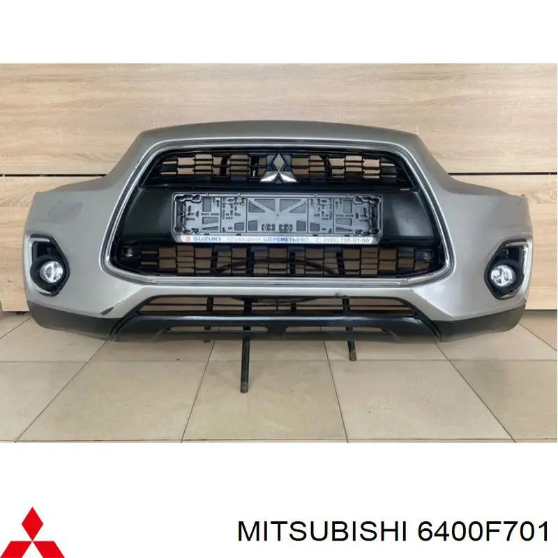 Передній бампер на Mitsubishi ASX GA