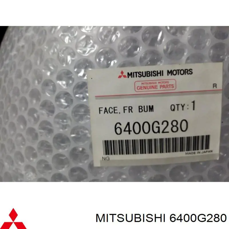 6400G280 Mitsubishi Бампер передній в зборі