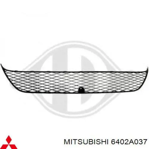 Решітка переднього бампера 6402A037 Mitsubishi