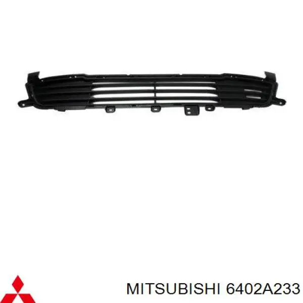 Решітка переднього бампера, центральна Mitsubishi 6402A233 ціна, від 27.87 USD