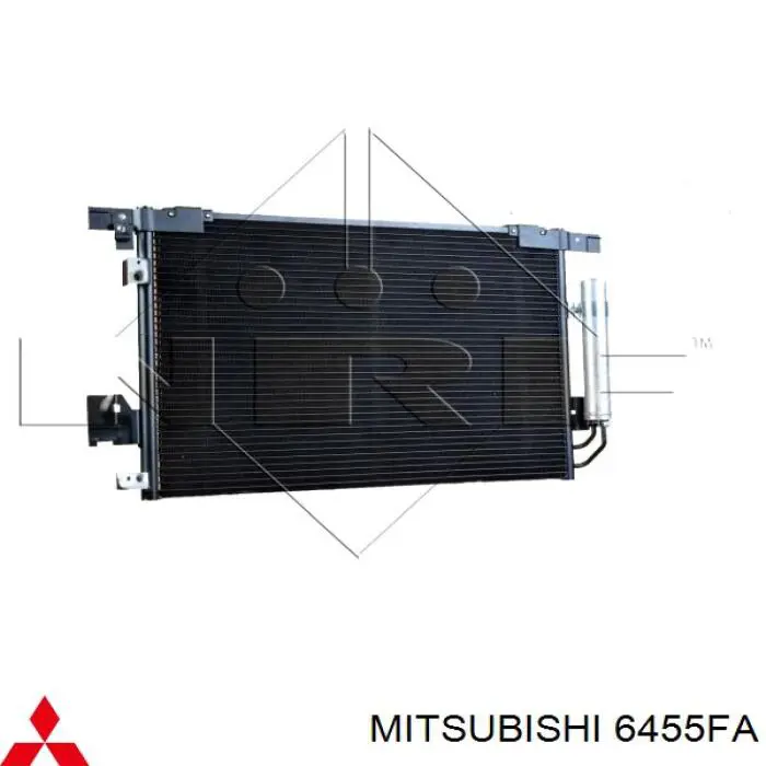Конденсатор кондиціонера Mitsubishi 6455FA ціна, від 75.95 USD