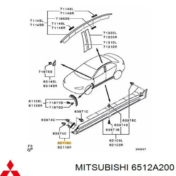  6512A200 Mitsubishi