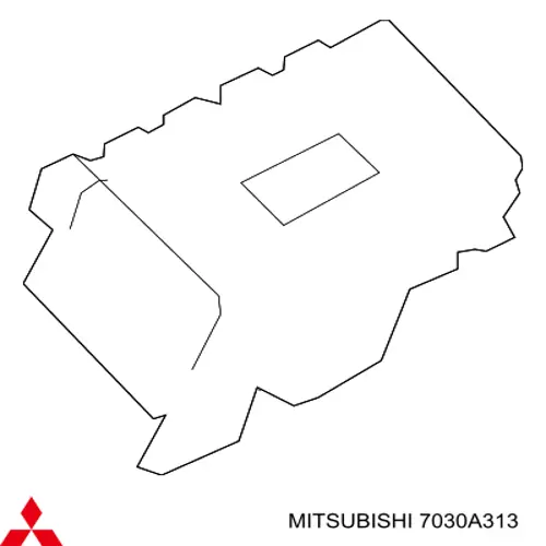 Подушка безпеки бокова Mitsubishi 7030A313 ціна, від 38.09 USD