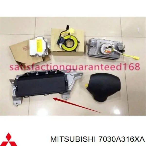 Ейрбег захисту колін нижня Mitsubishi 7030A316XA ціна, від 129.69 USD