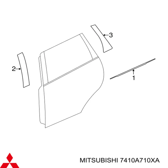 7410A710XA Mitsubishi 