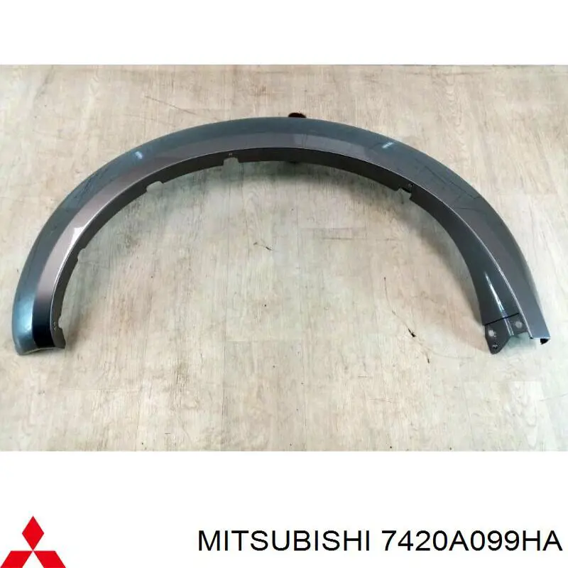 Купити 7420A099HA Mitsubishi Молдинг передньої арки колеса, лівий