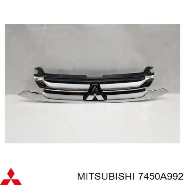 Облицювання радіатора Mitsubishi 7450A992 ціна, від 83.33 USD