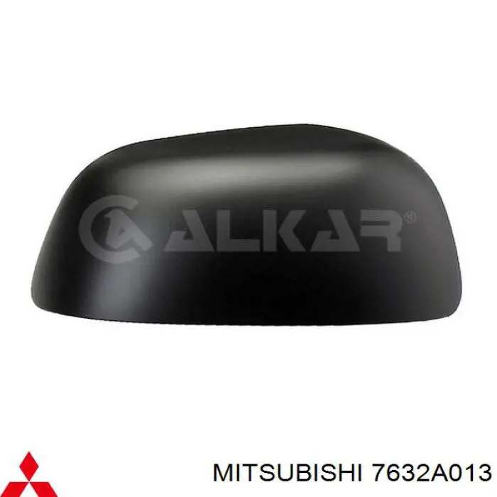 Накладка лівого бокового дзеркала Mitsubishi 7632A013 ціна, від 28.21 USD