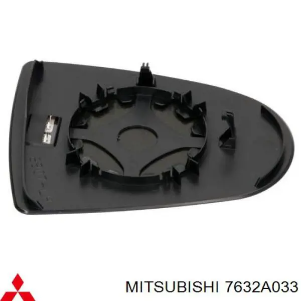 Дзеркальний елемент дзеркала заднього виду, лівого Mitsubishi Colt 6 (Z3A) (Міцубісі Кольт)
