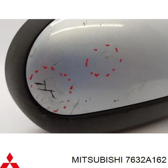 Праве бічне дзеркало Mitsubishi 7632A162 ціна, від 58.46 USD