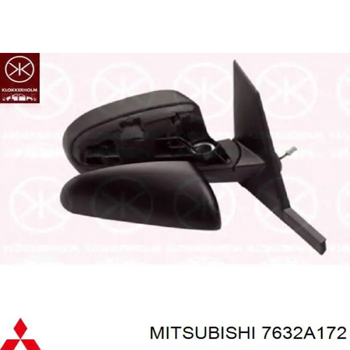 7632A172 Mitsubishi Праве дзеркало заднього виду