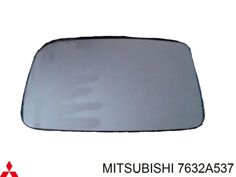 Купити 7632A537 Mitsubishi Дзеркальний елемент дзеркала заднього виду, лівого
