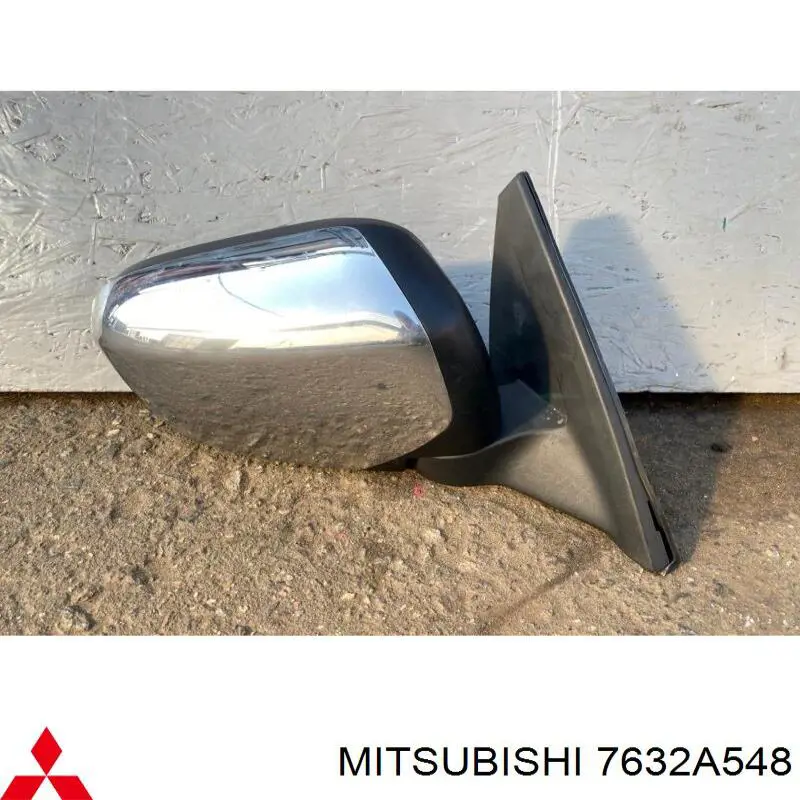 Праве бічне дзеркало Mitsubishi 7632A548 ціна, від 111.50 USD