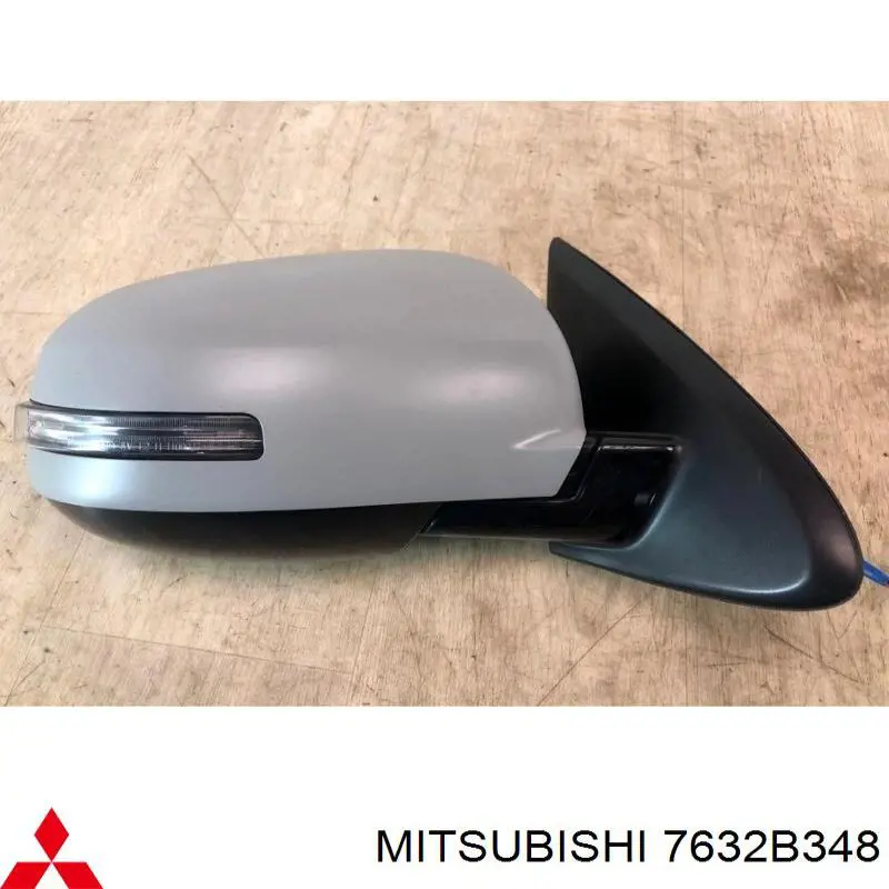 Купити 7632B348 Mitsubishi Дзеркало праве