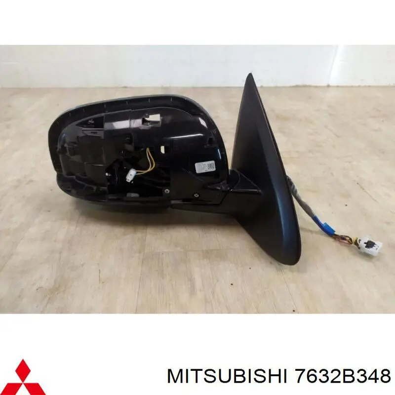 Дзеркало праве 7632B348 Mitsubishi