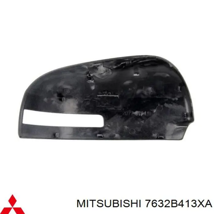 7632B413XA Mitsubishi Накладка водійського дзеркала
