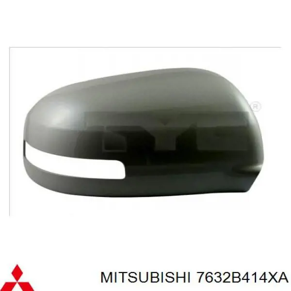 Накладка правого дзеркала заднього виду Mitsubishi 7632B414XA ціна, від 23.85 USD