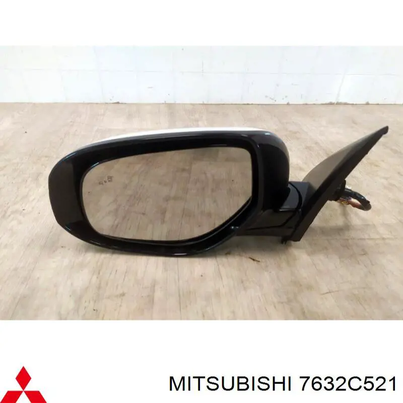 Ліве бічне дзеркало Mitsubishi 7632C521 ціна, від 132.62 USD