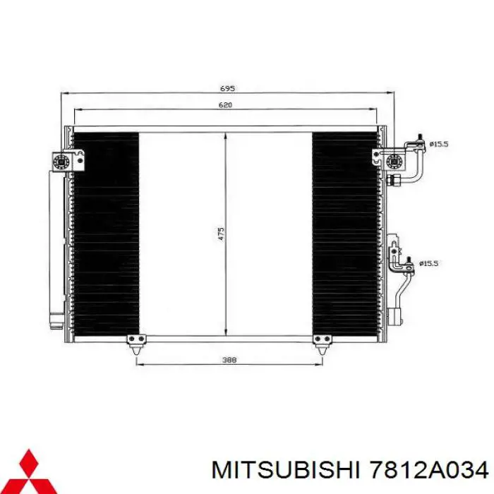  7812A034 Mitsubishi