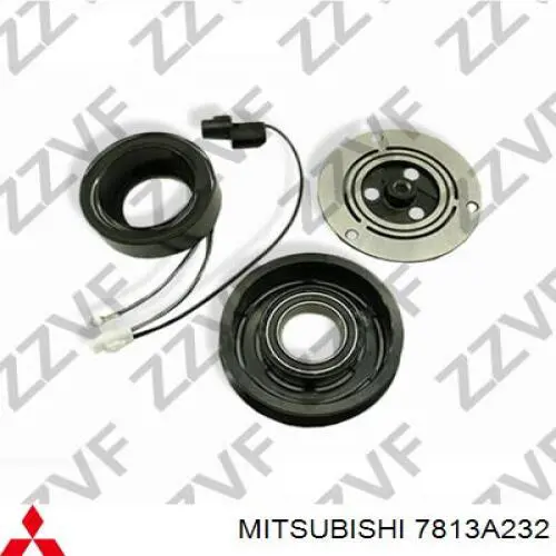 7813A232 Mitsubishi муфта компресора кондиціонера