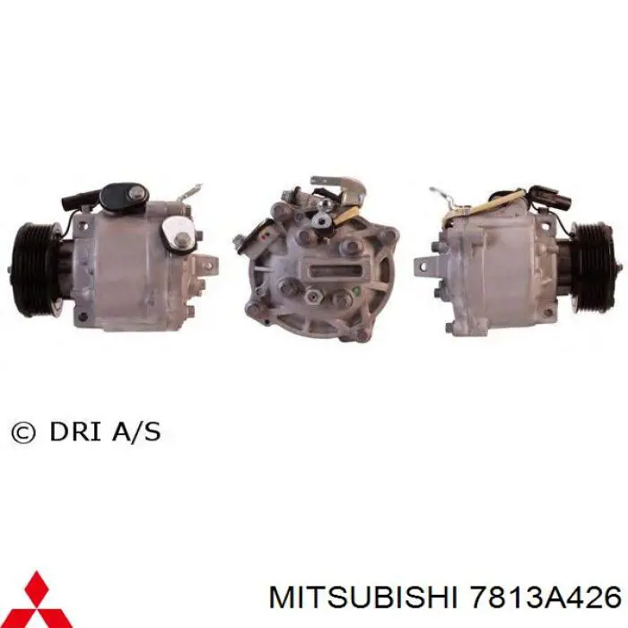 Компресор системи кондиціювання Mitsubishi 7813A426 ціна, від 190.04 USD