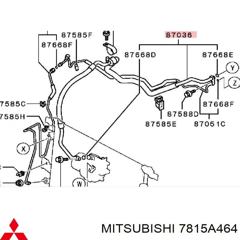  7815A464 Mitsubishi