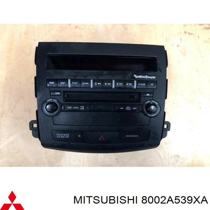 8002A539XA Mitsubishi Блок керування мультимедійний