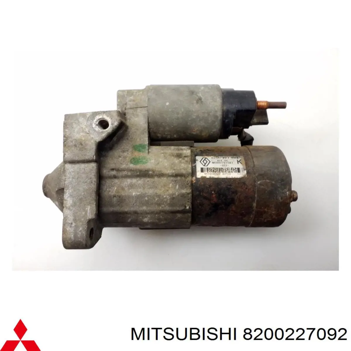 8200227092 Mitsubishi Стартер двигуна