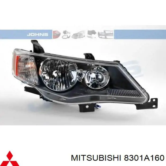8301A704 Mitsubishi фара права