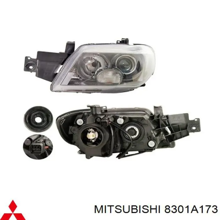 Фари Mitsubishi 8301A173 ціна, від 166.60 USD