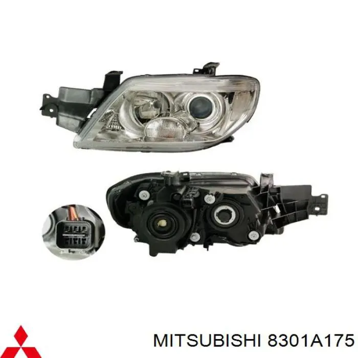 8301A175 Mitsubishi Фара дальнього світла в зборі