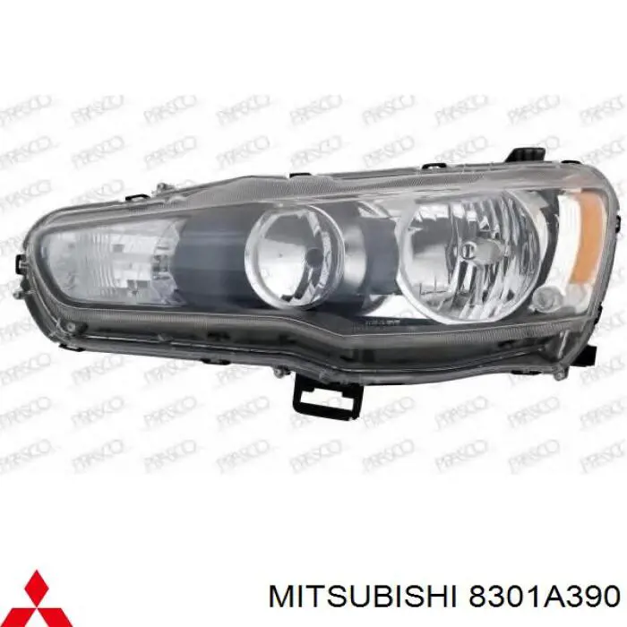 8301A390 Mitsubishi фара права